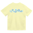 kazeou（風王）のレトロ風花(ドット)B透過 ドライTシャツ