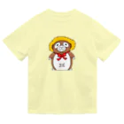 豚人イラストのパンダ武島のブタヌキ（全身版） ドライTシャツ