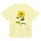 YURI MIUの向日葵 ＊ Sun Flower ドライTシャツ