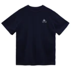 のりものドット絵Tシャツのサイクルキャリア ワンポイント（ホワイト） Dry T-Shirt