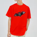 水島ひねの黒蝙蝠 ドライTシャツ