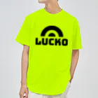 LUCKO【ラッコ】のLUCKO ブラックロゴ ドライTシャツ