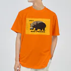 YS VINTAGE WORKSのチェコ　プラハ動物園　ヒッポ（カバ） ドライTシャツ