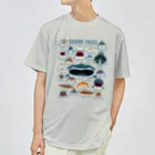 ぼくのすいぞくかん SUZURI店のサメカオlightcolor ドライTシャツ