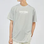 システマ東京のSYSTEMA【白文字】 Dry T-Shirt
