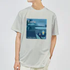 Teal Blue CoffeeのCafe music - Before dawn - Dry T-Shirt