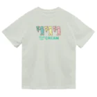 ari designのカラフルアイスクリーム Dry T-Shirt