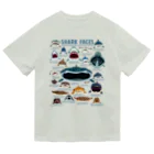 ぼくのすいぞくかん SUZURI店のサメカオlightcolor Dry T-Shirt