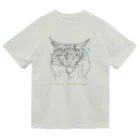 小鳥と映画館のフェイスマッサージ 猫ちゃんも大好き ドライTシャツ