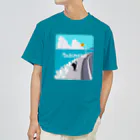 たびねこグッズSHOPのたびねこ：海からの風 Dry T-Shirt