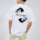ROCK OASISのMUZYOU -ジェミニ- ブラック色 ドライTシャツ