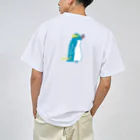 どうぶつYAのイワトビペンギン ドライTシャツ