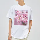 akane_art（茜音工房）の癒しの風景（八重桜） Dry T-Shirt