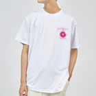 ミサキドーナツ 公式 SUZURI店のgood donuts good time! ロゴTシャツ Dry T-Shirt