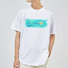 UmiUchiの人魚と少女 Dry T-Shirt