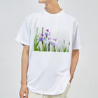 akane_art（茜音工房）の癒しの風景（花菖蒲） Dry T-Shirt