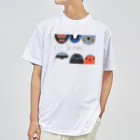 ocha_torida-店の日本の夏鳥 ドライTシャツ