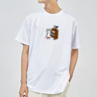 ミナミハチゴーのネコピアノwithヨゲンノトリ Dry T-Shirt