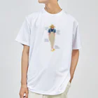 キッズモード某の麦わらの青年にアイテムロゴをそえて Dry T-Shirt