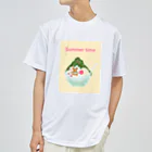 merryG    のモコモコのくま  サマータイム  かき氷 ドライTシャツ