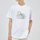 オグチヨーコのオカメさんドロップキック Dry T-Shirt