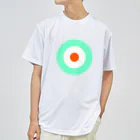 CORONET70のサークルa・ペパーミント・白・オレンジ Dry T-Shirt