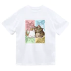 笹垣のポン君とクー君 ドライTシャツ