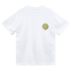 ミサキドーナツ 公式 SUZURI店のピスタチオ(黒文字) Dry T-Shirt