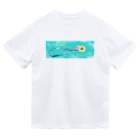 UmiUchiの人魚と少女 ドライTシャツ