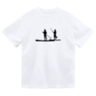 SUP-ColonyのSUP Colony Dry Tee Blackロゴ ドライTシャツ