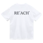 何屋未来 / なにやみらいのREﾞACHﾞ 黒文字 Dry T-Shirt