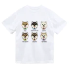 豆つぶのshiba-inu fanciers(集合) Dry T-Shirt