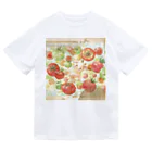 Vegefru　bouquet　　　　　　　＜ベジフルブーケ＞のヤギとトマト ドライTシャツ