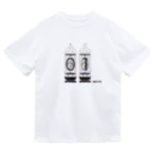 WINDVOICEのニキシー管Tシャツ・ニキシー管【01】白地（NIXIE LIFE） Dry T-Shirt