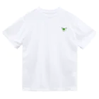 mugioのあの犬/フェイス leaf Dry T-Shirt