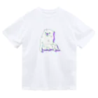 mugioのあの犬/パチパチ ゆめ色 ドライTシャツ