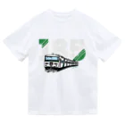 やすこーん（YASCORN）鉄道の鉄道：「踊り子」185系デザイン（濃色用） ドライTシャツ