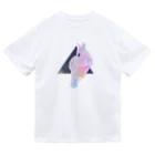 サンナナゴshopの△宇宙からとびだすうさぎ ドライTシャツ