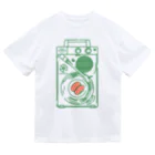 9bdesignのレコードプレーヤーで廻る鮨 Dry T-Shirt