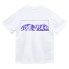 まつのき商店の槍穂高連峰　青ペン Dry T-Shirt