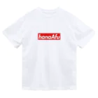 hanaAfuのhanaAfu ロゴTシャツ ドライTシャツ