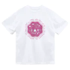 go campingのcamp site（peach） ドライTシャツ