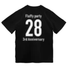 Fluffy partyのふらてぃ3周年Tシャツ ドライTシャツ