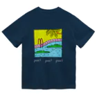 Futakawa Mayuのグッズショップのpool ワニ 白文字 Dry T-Shirt