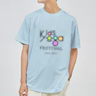 Kids Yoga Festival 2024のKids Yoga Festival  インストラクター・スタッフ用Ｔシャツ ドライTシャツ