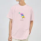 LINKSMILE Shopのドッジボールガール ドライTシャツ