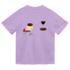 mifの物想いプリンネ🍮☕️ ドライTシャツ