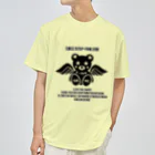 P➛fam.comのP➛KUMAちゃん(羽バージョン) ドライTシャツ