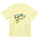 Fun na Kottaの羽の生えた空飛ぶチワワ ドライTシャツ