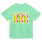 ✨🌈✨ユラクラカン🇯🇵 ✨🌈✨の🌸春色虹グラス🌈 Dry T-Shirt